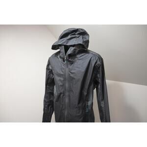 Kuhl Parachute Jacket Pertex Shell Black Windbreaker Rain Water Proof Mens XL